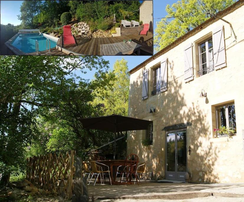 Maison Marianne Et Sa Piscine Dans Le Perigord Villa La Bachellerie Exterior photo